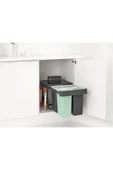 Brabantia Dark Grey Sort&go Buılt–ın Bın Çöp Kutusu 10+10+20lt thumbnail 5