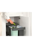Brabantia Dark Grey Sort&go Buılt–ın Bın Çöp Kutusu 10+10+20lt thumbnail 2
