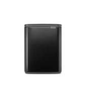 Brabantia Bo Mat Siyah Çöp Kutusu 12lt - 1