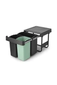 Brabantia Dark Grey Sort&go Buılt–ın Bın Çöp Kutusu 10+10+20lt thumbnail 6