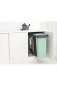 Brabantia Sort&go Buılt–ın Dark Grey Çöp Kutusu 2x30lt - 6