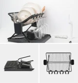 Brabantia Koyu Gri Katlanabilir Büyük Bulaşıklık thumbnail 2