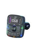 Yumax - Bluetooth Fm Transmitter Araç Kiti C-56 - 30w Hızlı Şarj, Oto Çakmaklık, Usb Type-c, Mp3 Çalar, Radyo - 7