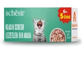 Schesir Box Karışık Kedi Konservesi - 6 Al 5 Öde - 1