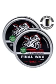 SMX Motosikletlere Özel Final Wax 150 ml 2 Adet + Hediye Takoz Cila Süngeri - 1