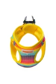 Pawstar Rainbow Air-mesh Göğüs Tasması Kedi Köpek Göğüs Tasması Gökkuşağı Desenli Köpek Tasması - 6