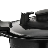 GÜLSAN Fucci Vakumlu Buharlı Derin Tencere 24 cm -siyah - 2