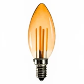 Ayt Ledx BR-AL05 5 Watt E14 400 Lümen Amber Rustik Ampul Dekoratip Led Aydınlatma - 1