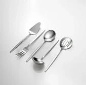 Fecra Pure 5 Parça Servis Seti Sade - 1