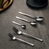 Fecra Royal 60 Parça Sade Çatal Kaşık Bıçak Takımı - 2