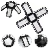 Ayt Ledx Ayarlanabilir Açılı 4 Kanatlı 108 Smd Ledli Galaxy Projektör Işığı 50W 5500 Lumen E27 Duy Ampul 32Cm Çap - 1