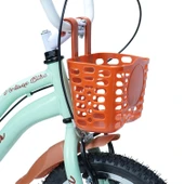 Xbyc 1689 Çocuk Bisikleti Ön Sepet Plastik 16-20 Jant Uyumlu Bisiklet Sepeti Kahverengi Renk thumbnail 9