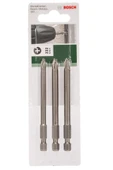 Bosch Yıldız Vidalama Ucu Seti Ph1/2/3x89 Mm 3'lü 2609255966 thumbnail 2