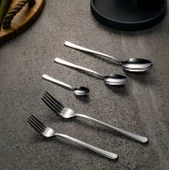 Fecra Royal 30 Parça Sade Çatal Kaşık Bıçak Takımı - 5