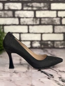 Ghattix B09 Stiletto Topuklu Zarif Şık Kadın Ayakkabı - 5