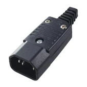 Ayt C15 Power Seyyar Dişi Fiş Pc Monitör Soket Tipli Power Güç Kablosu Ucu - 2