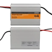 Ayt Powermaster MA-1210A 12 Volt 10 Amper Akıllı Hızlı Akü Şarj Cihazı Oto Araç Motosiklet Karavan Analog Amper Göstergeli - 3