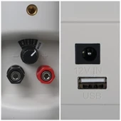 Magicvoice MV-22 12 CM 40 Watt Komütatörlü Hat Trafolu Beyaz Sütun Hoparlör 2'Li Okul Cami Konferans Salonu Hoparlörü - 3