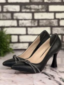 Ghattix B19 Stiletto Topuklu Zarif Şık Kadın Ayakkabı - 14