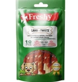 Freshy Lamb Twists Kuzu Etli Burgu Çubuk Köpek Ödülü 10`lu - 1