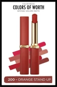 L'Oreal Paris Color Riche Intense Volume Matte Ruj - 200 Orange Stand Up - 1