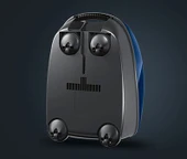 Siemens VSC3A330 iQ300 600 W Toz Torbalı Elektrikli Süpürge Mavi - 2