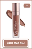 Golden Rose Soft&Matte Creamy Lipcolor 103 Jojoba ve Avokado Yağlı Yumuşak Mat Likit Ruj 5,5 ml - 1