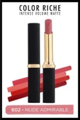 L'Oreal Paris Color Riche Intense Volume Matte Ruj - 602 Nude Admirable - 1