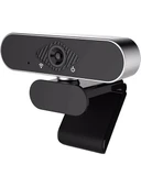 CoverZone Webcam 1080P USB Kablolu Tak Çalıştır Konferans Kamera Chat Görüntülü Sohbet Yayın Kamerası Hd Video Web Kamerası ZR808 thumbnail 1