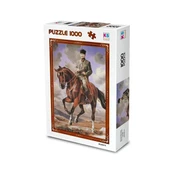 20726  Gazi Mustafa Kemal Sakarya Adlı Atıyla 1000 Parça Puzzle -KS Puzzle - 1