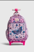 2217-My Polo Anatomik Sırt Yapılı Unisex Işıklı Tekerlekli İlkokul Çantası thumbnail 3