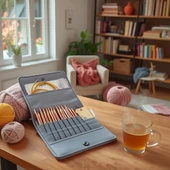 Valkyrie Örgü Şiş Seti Alüminyum, Hafif ve Dayanıklı, Yeni Başlayanlar & Profesyoneller İçin - 8