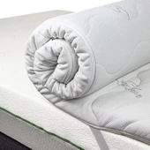 Homedius Silver Gümüş İplikli Kapitoneli Alez  Beyaz 100x200 - 1