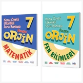 Orjin 7. Sınıf Matematik & Fen Soru Bankası - 1