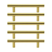 Alteta 5 ADET 160 mm Gold Altın Metal Mobilya Kulp Mutfak Çekmece Dolap Dolabı Kapak Kulpları Kulbu thumbnail 8