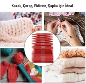 Valkyrie Değiştirilebilir Örgü Şiş Seti Ayrılabilir Dairesel Şişler Profesyonel Örgü İçin Çok Amaçlı Set - 4