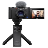 Sony ZV-1A Vlog Kamera + GP-VPT2BT Çekim Kolu - 1