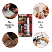 Kokusuz Süper Yapıştırıcı Çok Amaçlı Hızlı Kuruyan Şeffaf Renk Çabuk Donar Japon Yapıştırıcı 1 Adet thumbnail 3