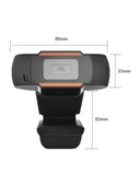 CoverZone WebCam 1080P Konferans Kamera Dahili Mikrofon Chat Görüntülü Sohbet Yayın Kamerası Hd Video Web cam Kamerası ZR620 thumbnail 2