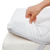 Homedius Silver Gümüş İplikli Kapitoneli Alez Beyaz 150x200 - 5