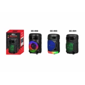 Zore GD-692 FM Radyolu Mikrofonlu RGB TWS 6.5 inç Stereo Bass Kablosuz Karaoke Hoparlör - 7