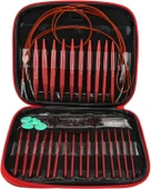 Valkyrie Değiştirilebilir Örgü Şiş Seti Ayrılabilir Dairesel Şişler Profesyonel Örgü İçin Çok Amaçlı Set - 7