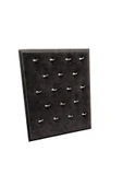 Süet Kumaş Füme Renk 20/16 Cm Ayaklı Kolye Sergileme Standı - 1