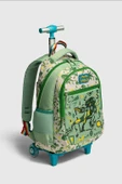 2217-My Polo Anatomik Sırt Yapılı Unisex Işıklı Tekerlekli İlkokul Çantası thumbnail 8