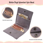 Valkyrie Örgü Şiş Seti Alüminyum, Hafif ve Dayanıklı, Yeni Başlayanlar & Profesyoneller İçin - 5