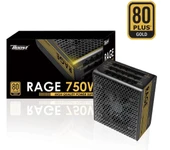 PowerBoost BST-ATX750G RAGE 750w 80+ GOLD Full Modüler 12cm Fanlı ATX PSU - 1