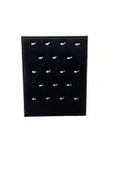 Süet Kumaş Siyah Renk 20/16 Cm Ayaklı Kolye Sergileme Standı - 3
