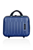 Polo&Sky Mars Model Lacivert Renk Abs Makyaj Çantası El Valizi - 1