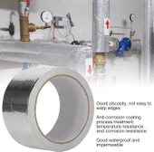 Alüminyum Folyo Bant Yanmaz Kombi Soba Borusu Bandı 48mm X 5M - 3