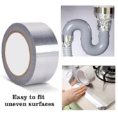 Alüminyum Folyo Bant Yanmaz Kombi Soba Borusu Bandı 48mm X 5M - 2